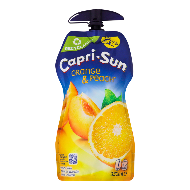 CAPRI SUN ORANGE PECHE 330ml