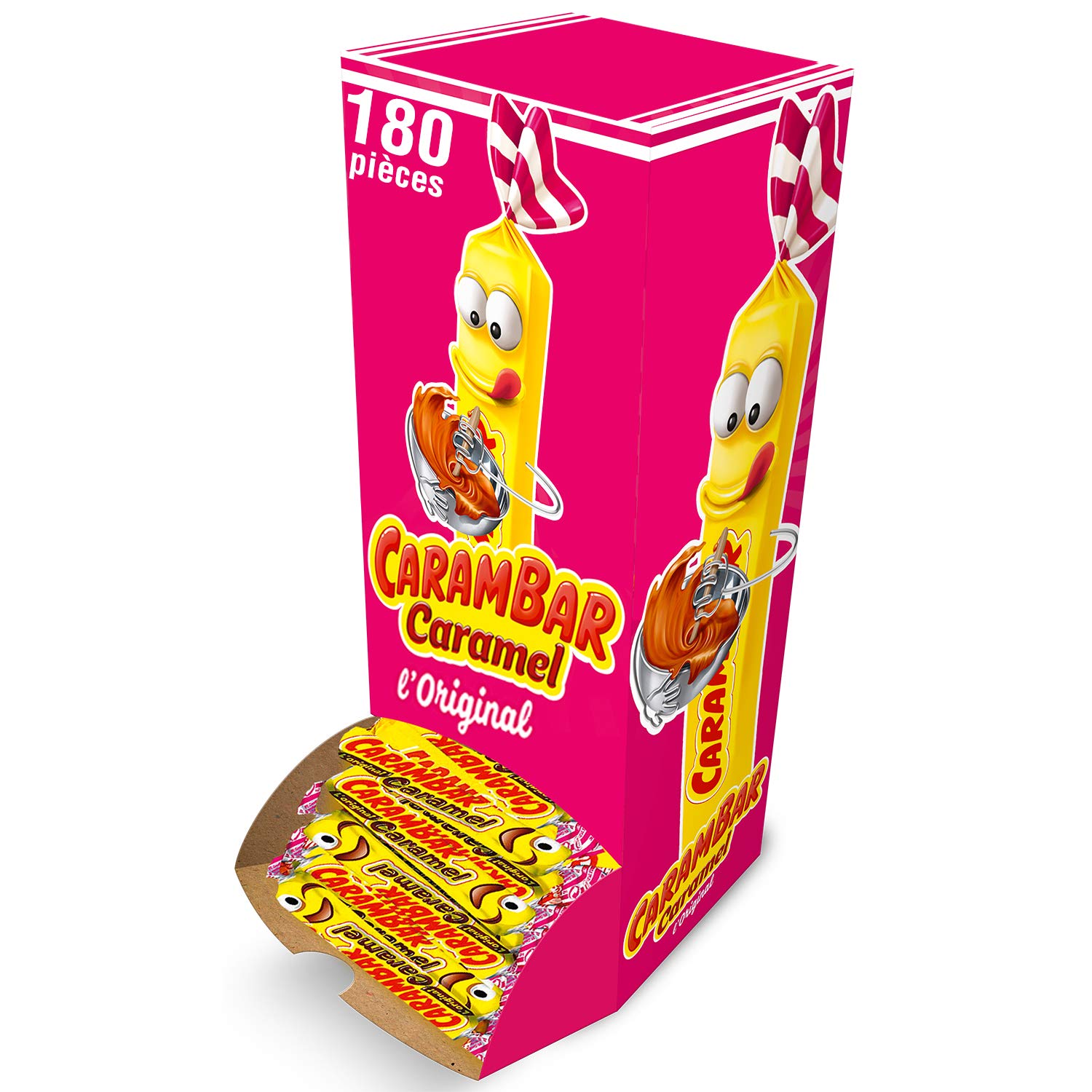 CARAMBAR GOUT CARAMEL L'ORIGINAL 180 UNITÉS