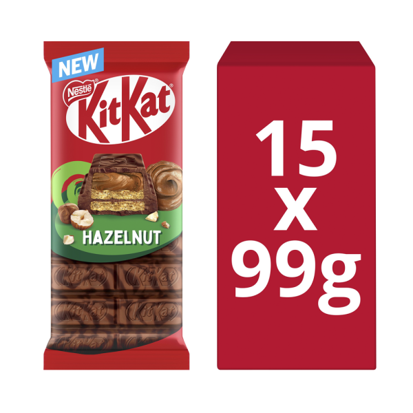 KIT KAT HAZELNUT 15x99g