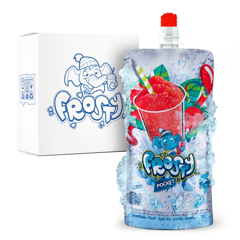 GRANITA POCKET STRAWBERRY (10x160g)