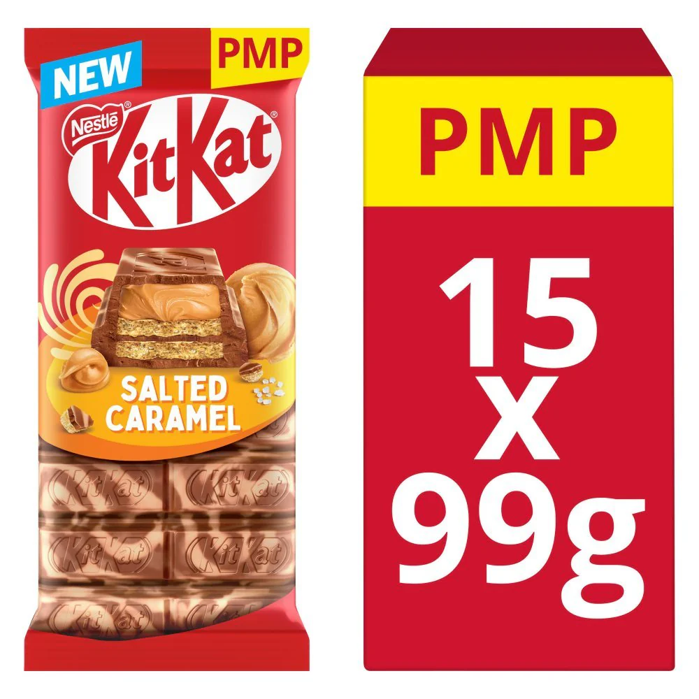 KIT KAT SALTED CARAMEL 15x99g