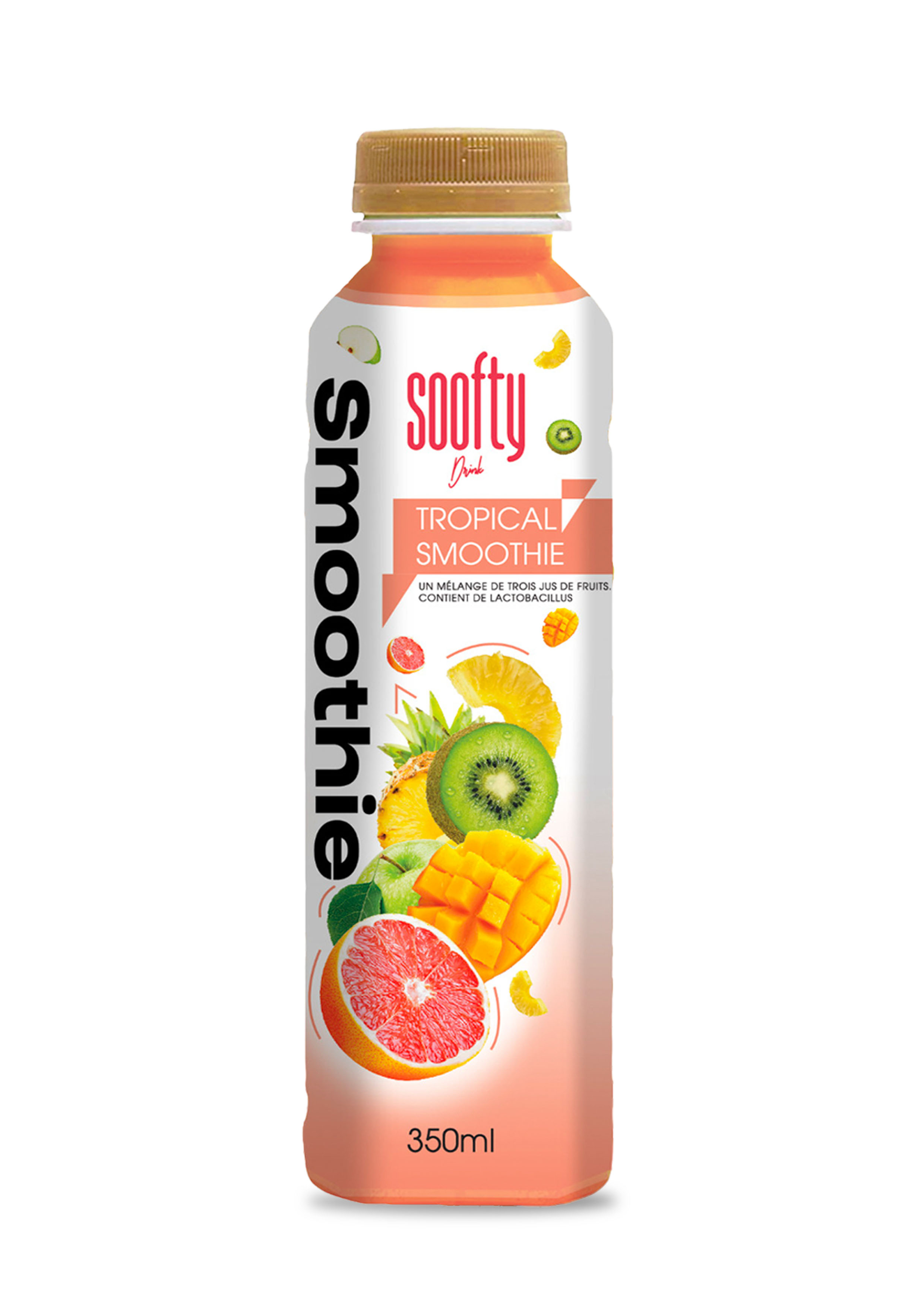 SOOFTY SMOOTHIES TROPICAL 350ml