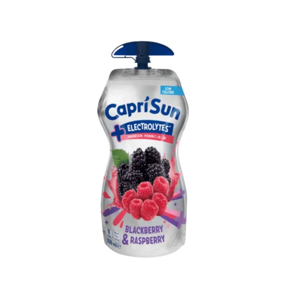 CAPRI SUN GOURDE BLACKBERRY RASPBERRY + ELECTROLYTES 330ml