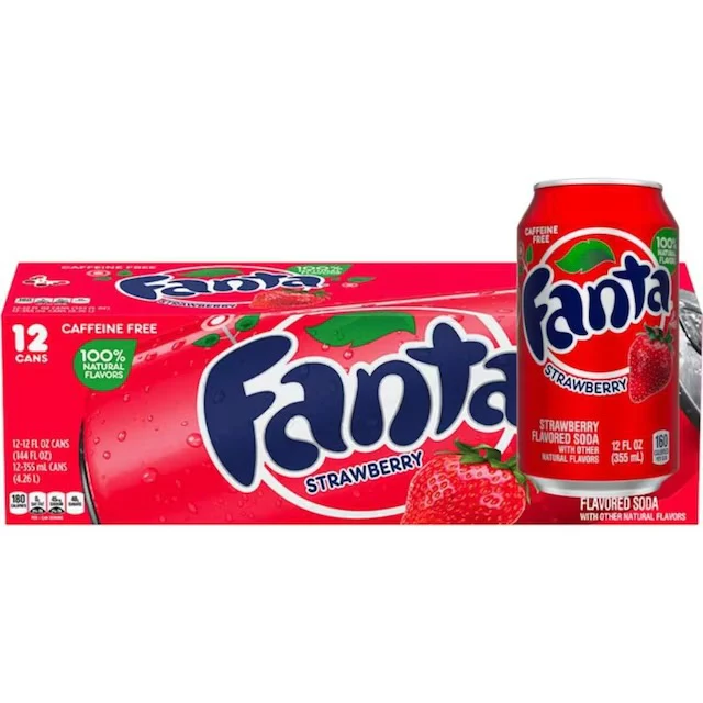 FANTA STRAWBERRY 12x350ml (USA)