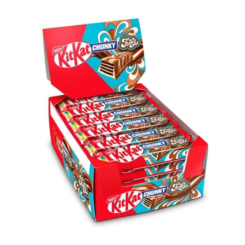 KIT KAT CHUNKY FUNKY MILK & WHITE 40g