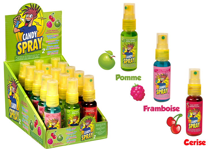 CANDY SPRAY 2 GOUTS ASSORTIS