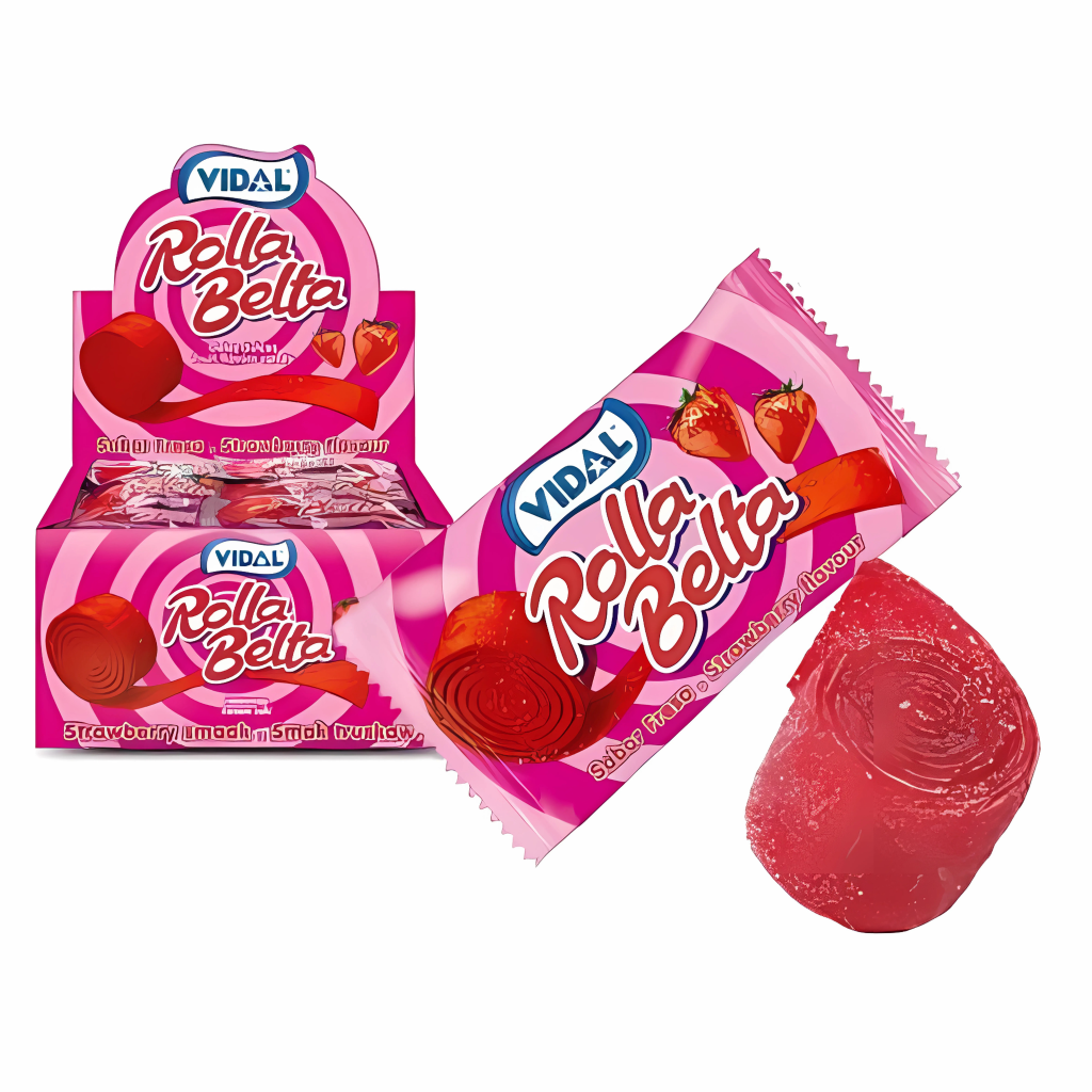 VIDAL ROLLA BELTA FRAISE 19g