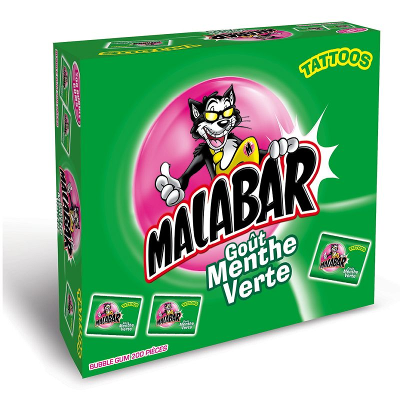 MALABAR GOUT MENTHE VERTE 200 UNITÉS