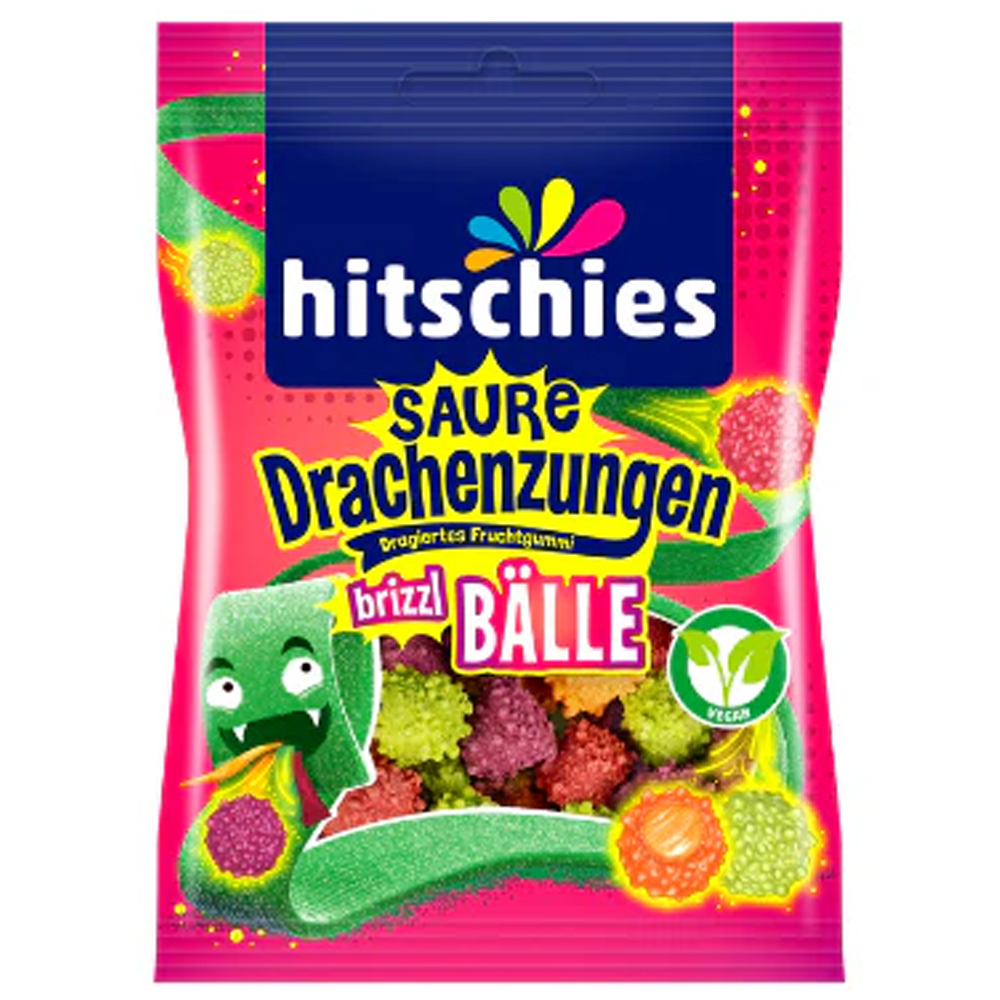 HITSCHIES MÉTÉORITE GOUT FRUIT ACIDULÉS 100g