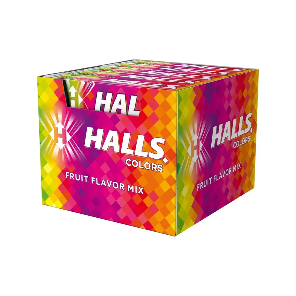 HALLS FRUIT FLAVOUR MIX 20x33.5g