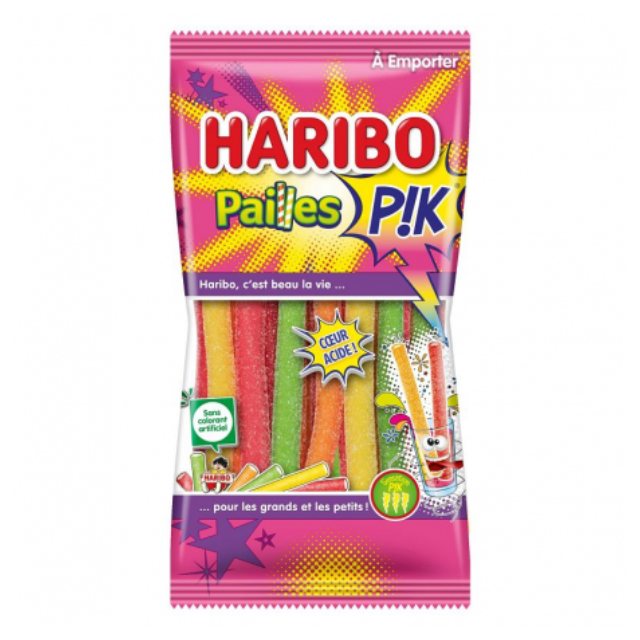 HARIBO PAILLE PIK 90g