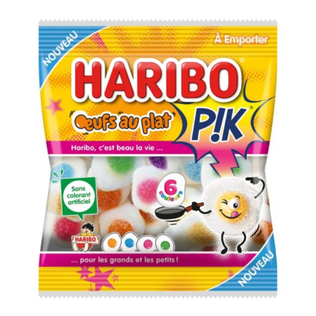 HARIBO OEUF AU PLAT PIK 120g