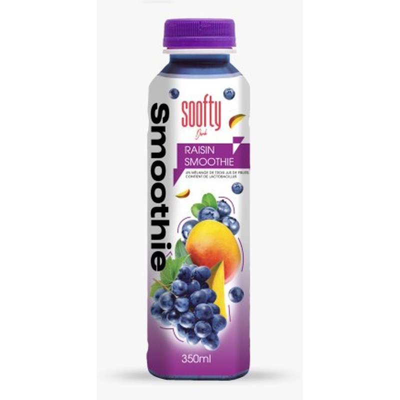 SOOFTY SMOOTHIES MYRTILLE RAISIN 350ml